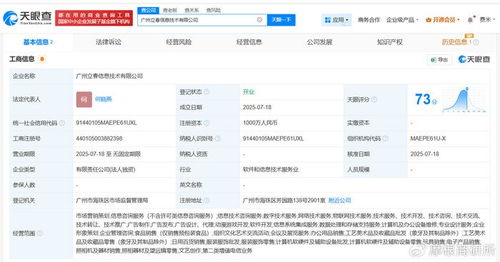 螞蟻集團子公司成立立春信息技術公司，深化技術咨詢布局